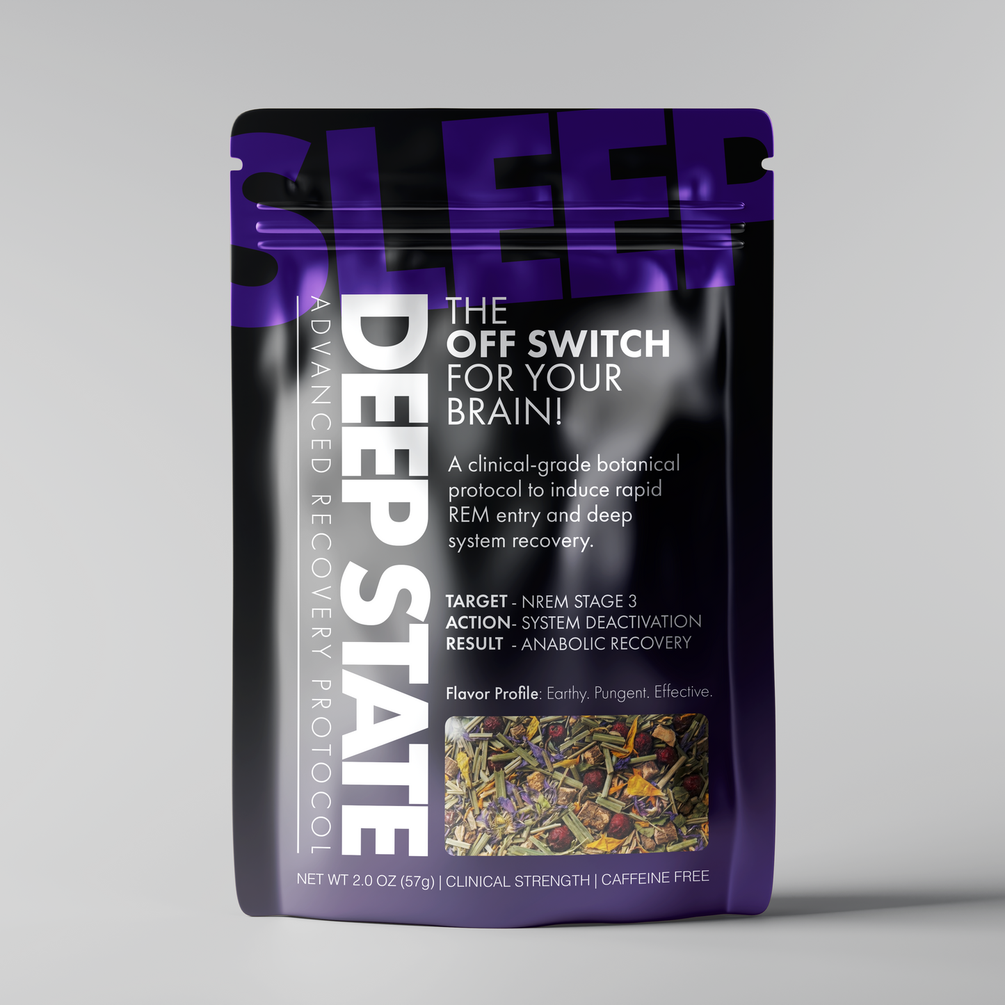 DEEP STATE SLEEP | Clinical NREM Restoration Protocol | Organic Loose Leaf